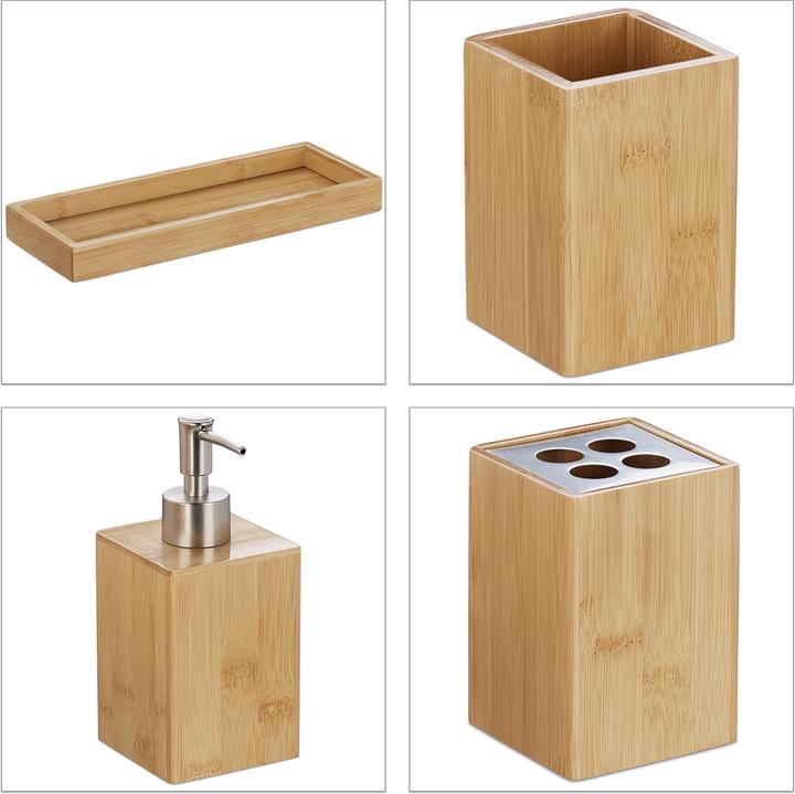 Actual product image Relaxdays Bathroom accessories