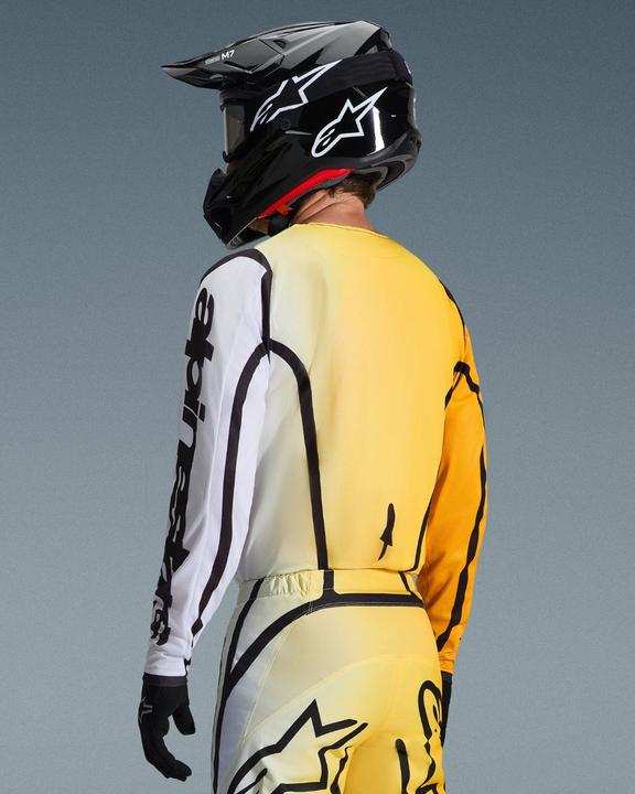 Actual product image Alpinestars Jersey Fluid Apex Yellow (L)