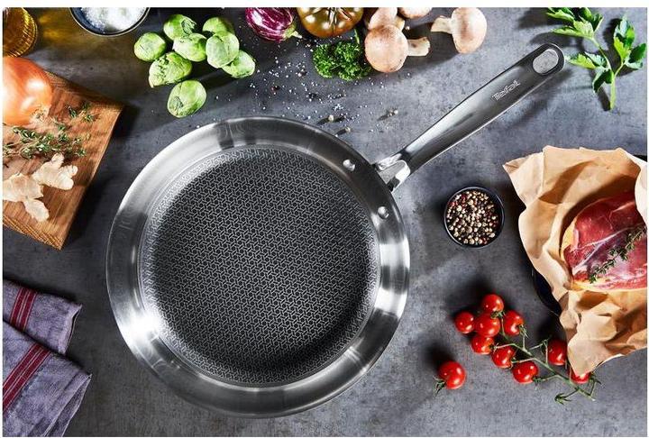 Immagine prodotto Tefal Eternal Mesh (28 cm, Padella per friggere, Acciaio inossidabile)