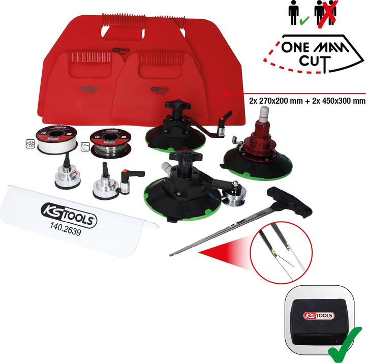 Actual product image KS Tools Ein-Mann-Betrieb-Scheiben-Austrenngerät