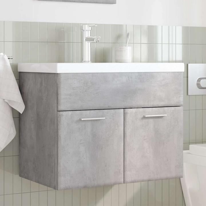 Actual product image vidaXL Vanity unit with built-in basin