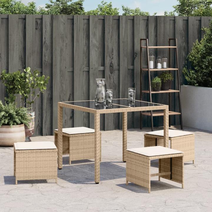 Actual product image vidaXL Gartenhocker
