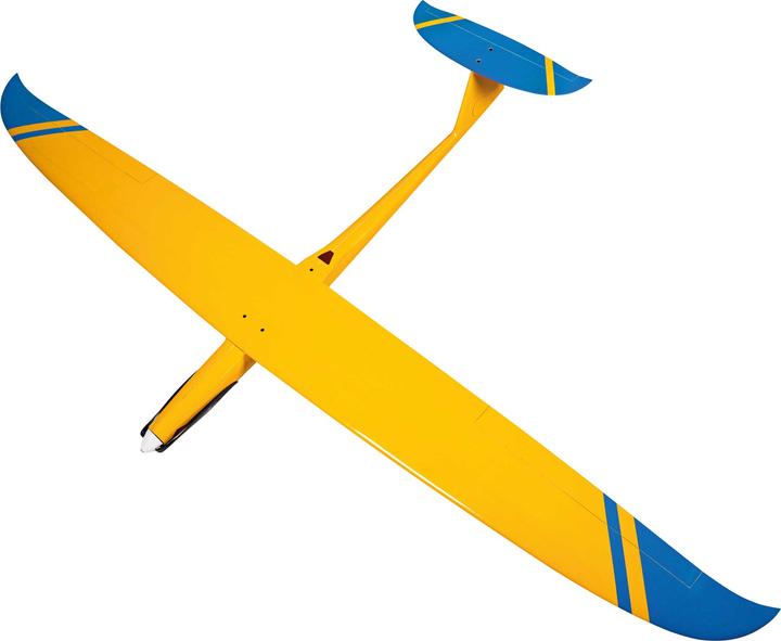 Staufenbiel HAWK I ARF (Voll-GfK) 1,7m Gelb/Blau B-Ware ohne Kleinteile und Anleitung