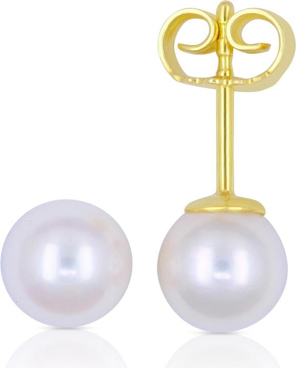 Actual product image Muau Stud earrings (750/18K yellow gold)