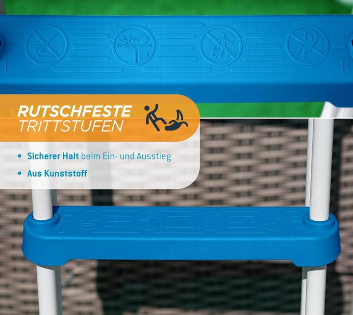 Actual product image Summer Waves Pool ladder 132 cm