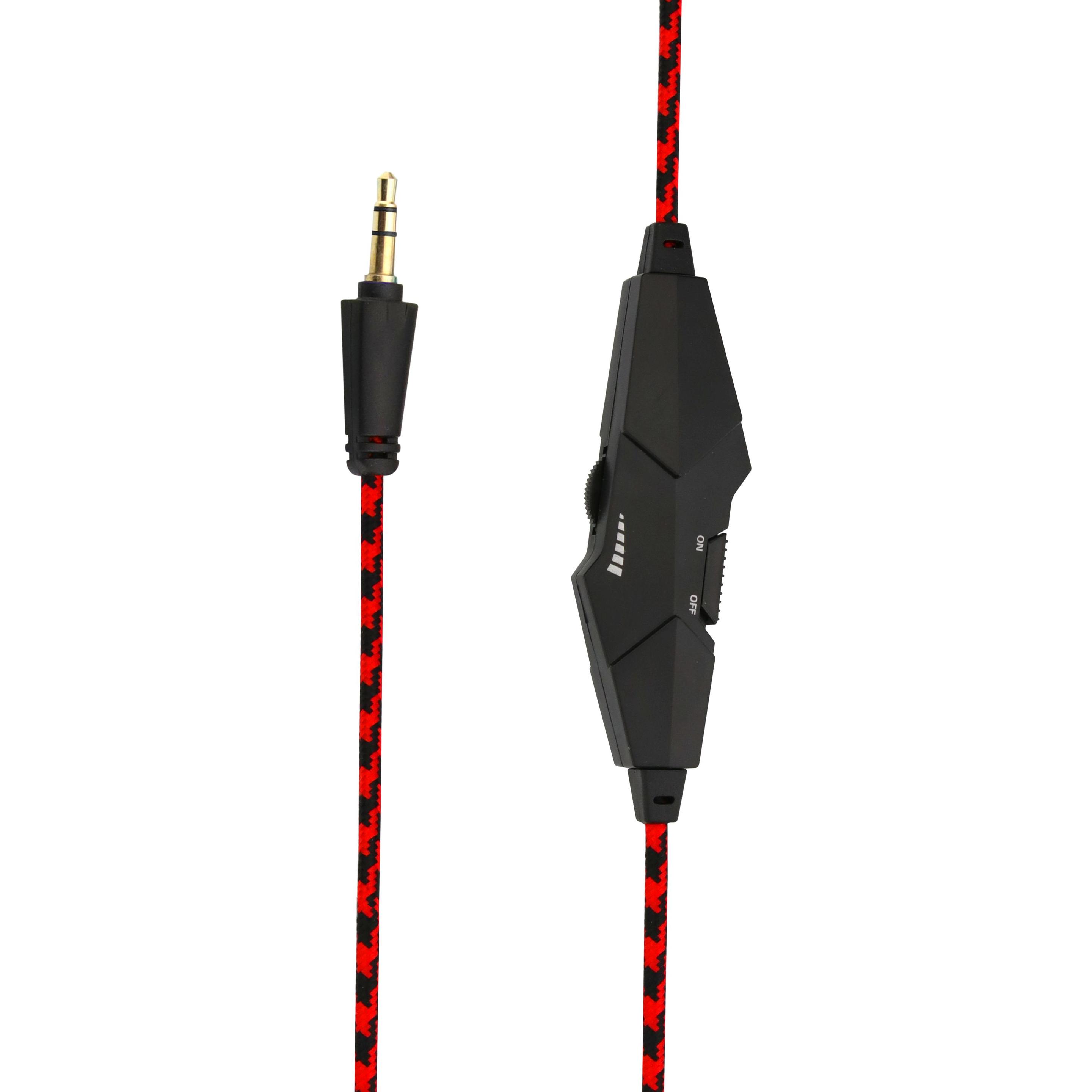 Thumbnail - OTL Technologies DC Comics DC0905 Kopfhörer & Headset Verkabelt Kopfband Gaming Schwarz, Rot (Kabelgebunden), Gaming Hea...