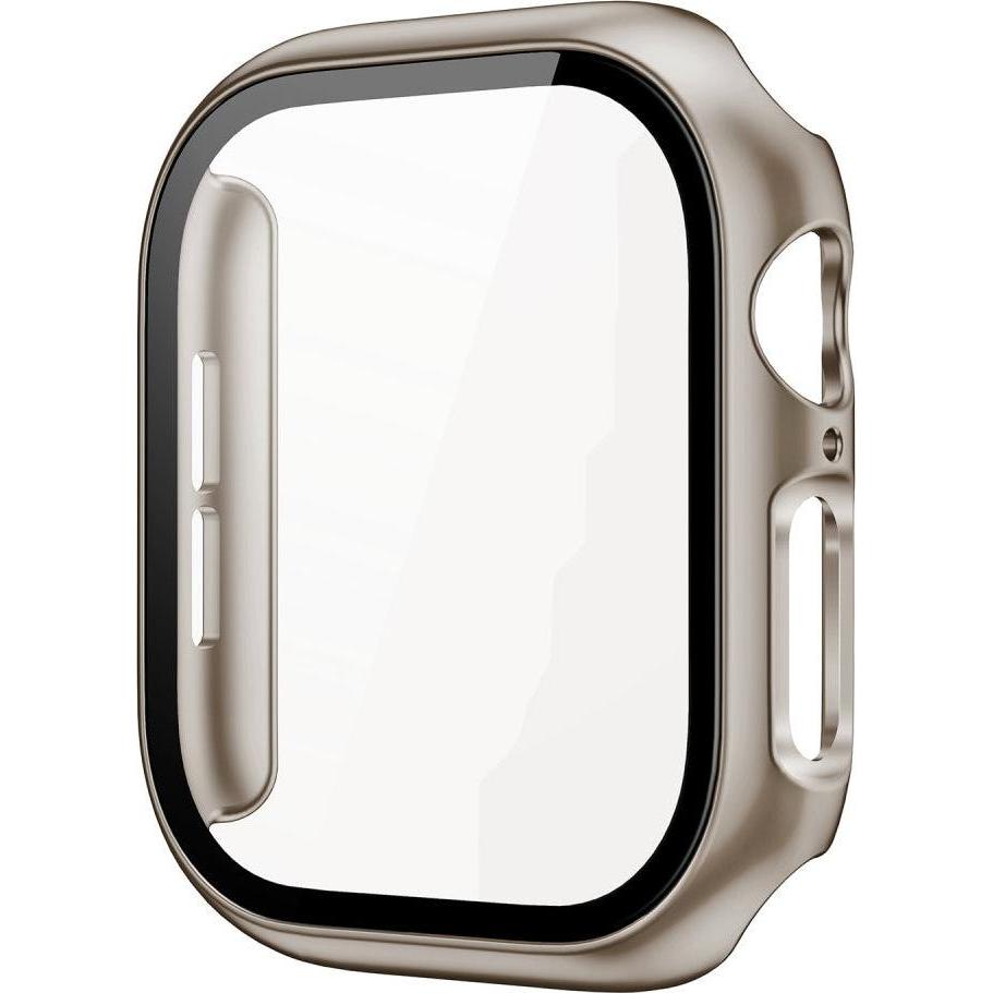 Thumbnail - Cover-Discount Apple Watch 10 - 42mm - Hartschalen Case mit Panzerglas, Smartwatch Zubehör, Grau