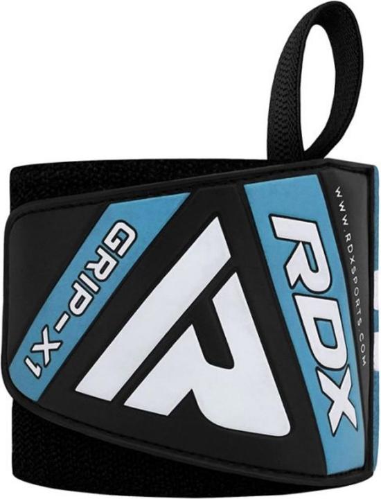 Actual product image Rdx Gym Wrist Wrap W4S Sky Blue 18-S