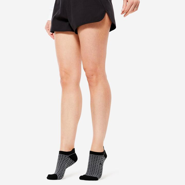 Immagine prodotto Domyos Calzini da donna in confezione da 3 pezzi - nero/bianco (39 - 42)