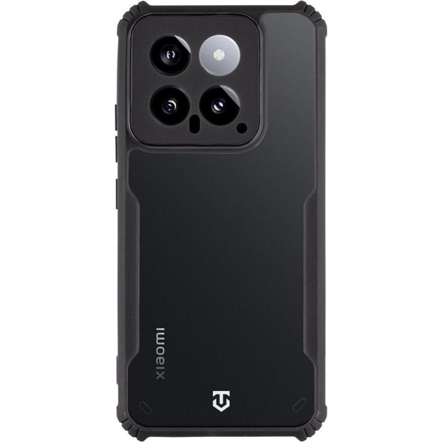 Tactical Quantum Stealth Cover for Xiaomi 14 Clear/Black (Xiaomi 14), Smartphone Hülle, Transparent