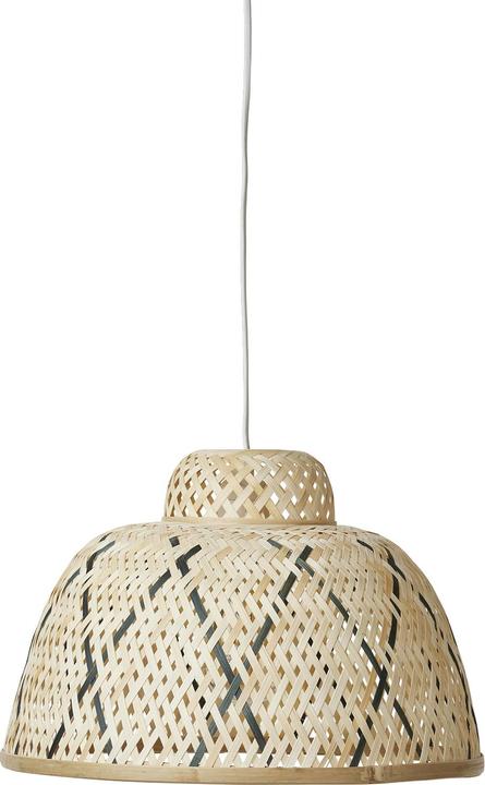 Vertbaudet Zweifarbiger Kinderzimmer Bambus-Lampenschirm