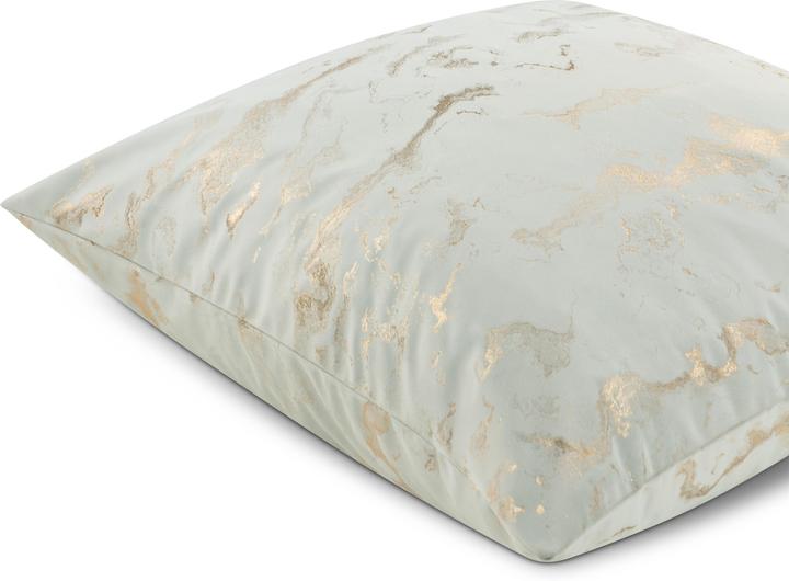 Produktbild Aspero 2 Kissenbezüge mit Marmordesign + Füllungen 60x60 cm - 9868 (60 x 60 cm)