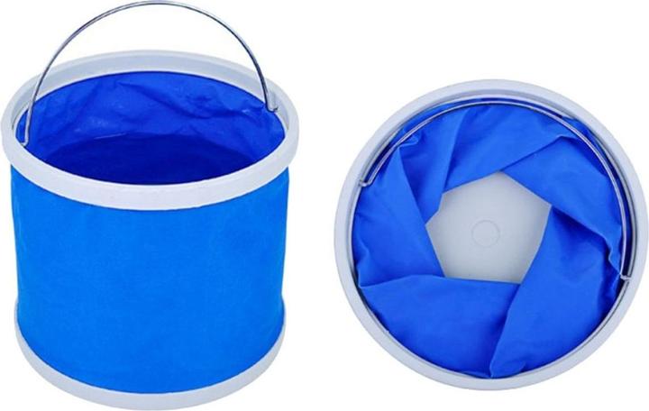 Produktbild König Design 9L Eimer faltbar Falteimer Camping Wassereimer Angeln Auto Putzeimer Futtereimer