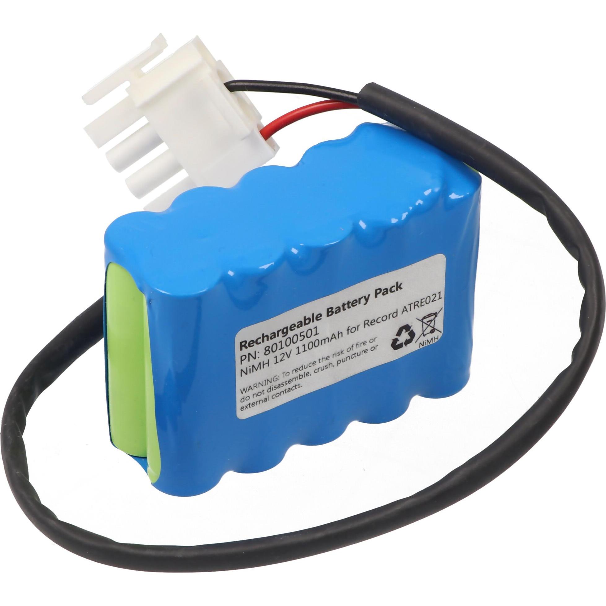 XCell Akku für Türsteuerung NiMH 12V 1100mAh passend für Record ATRE021 (1100 mAh), Batterien + Akkus