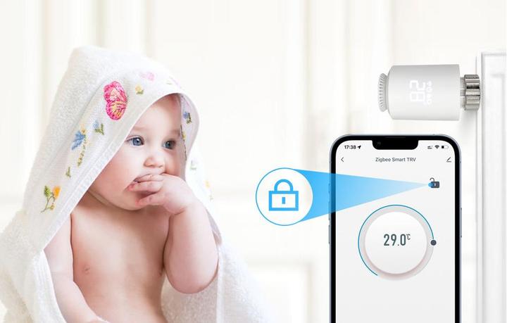 Image du produit Avatto Smart Thermostat Radiateur Vanne TRV06 Zigbee 3.0 Tuya