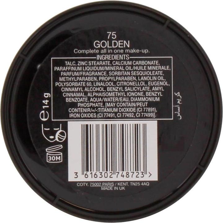 Image du produit Max Factor Creme Puff Powder - Poudre compacte 14 g 75 Golden (L) (Golden)