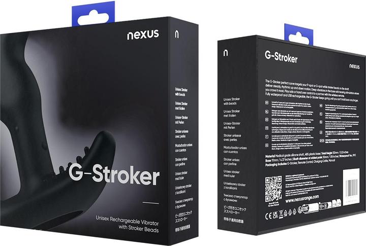 Actual product image Nexus G-Stroker Vibrator Unisex