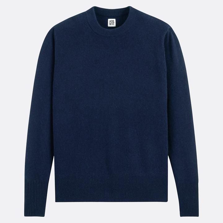 Produktbild La Redoute Collections Pullover runder Ausschnitt Feinstrick in Kaschmir (S)