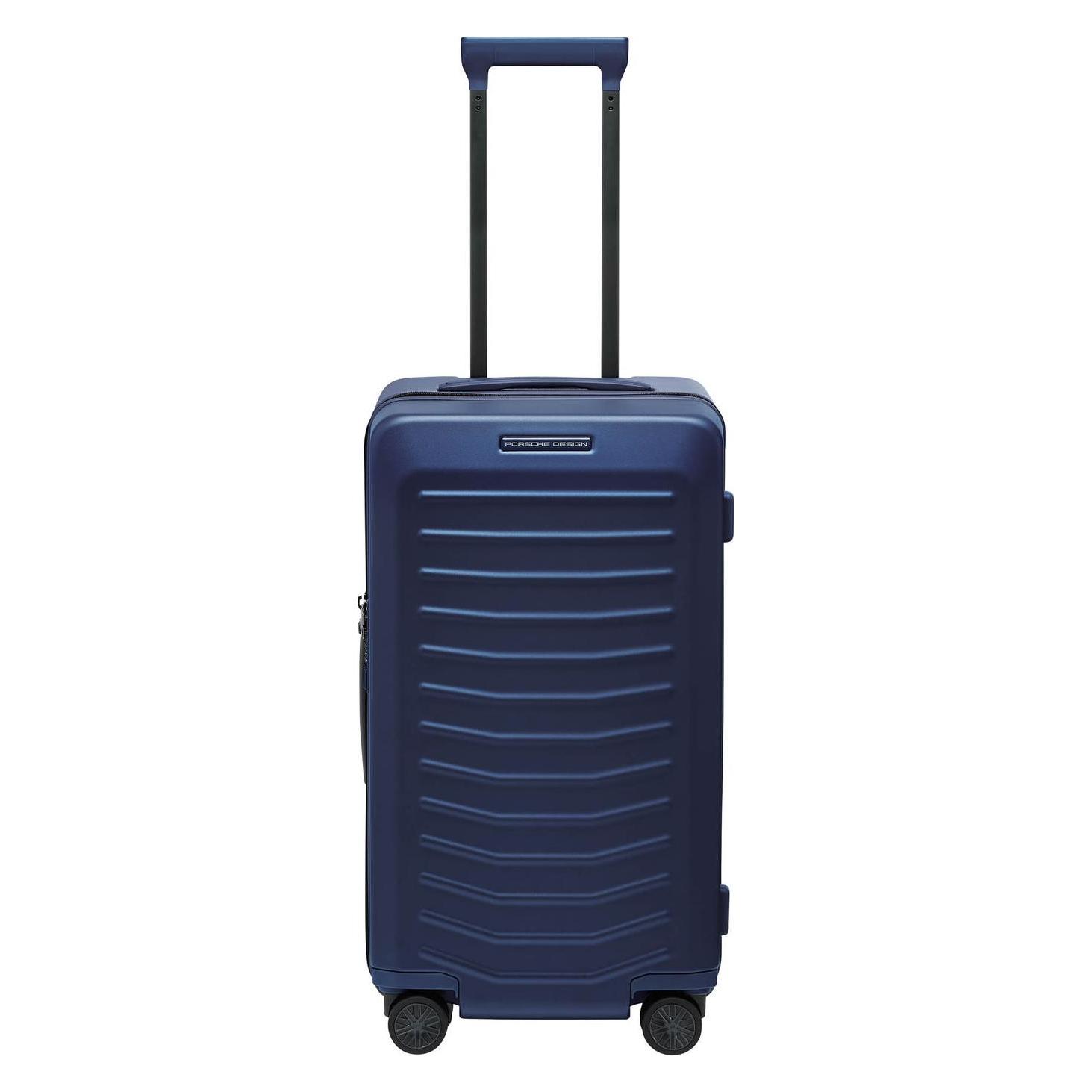 Porsche Design, Koffer, Trolley + Koffer Roadster 4W Trunk S, Blau, (76 l)