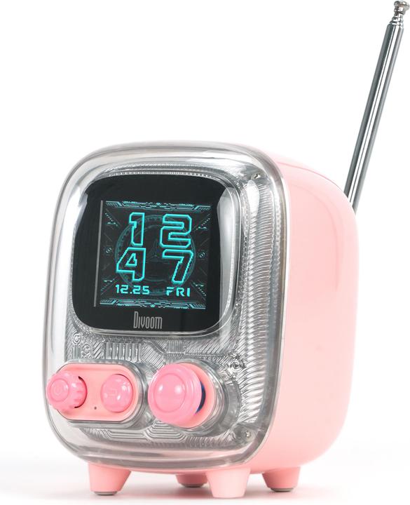 Actual product image Divoom Tiivoo-2 pink