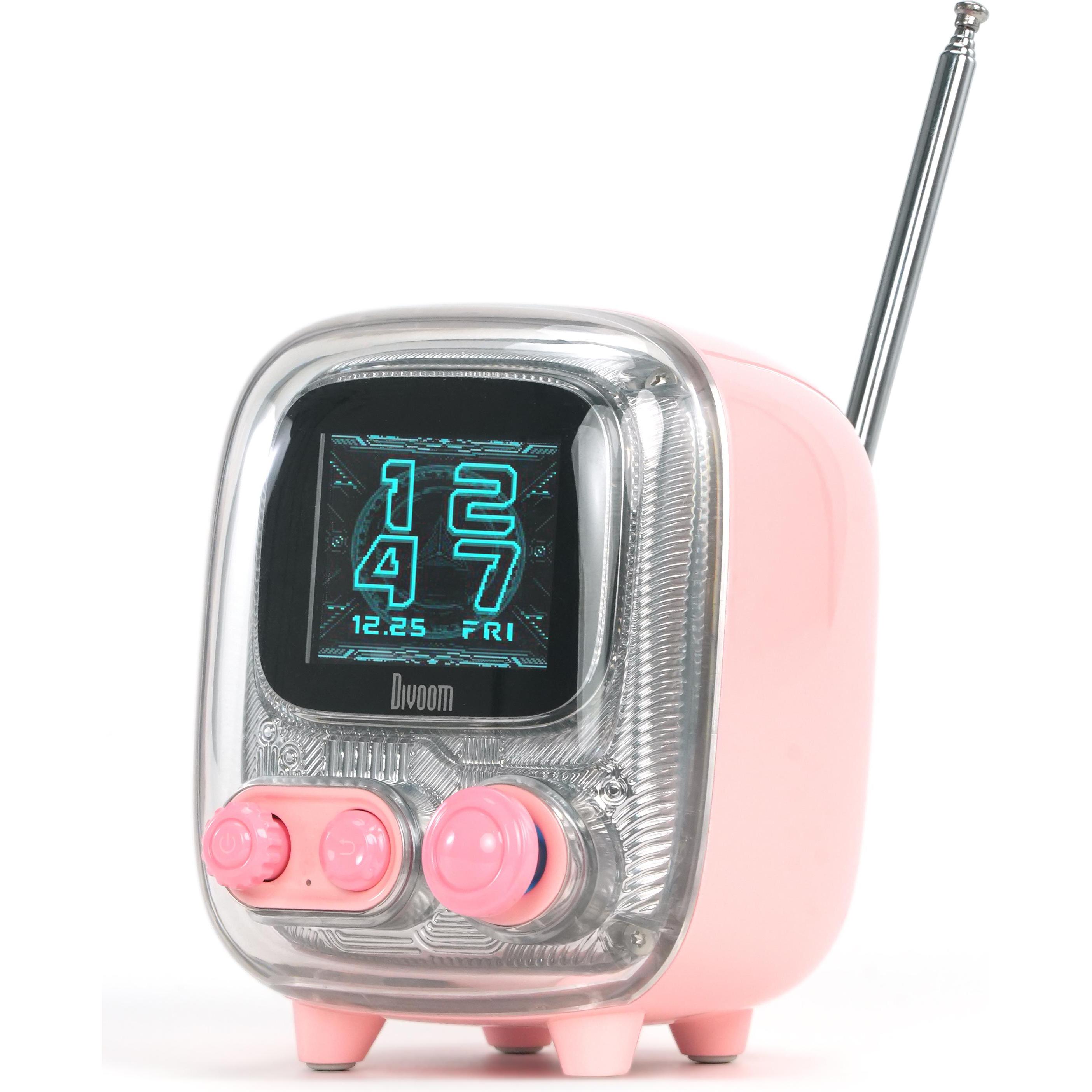 Thumbnail - Divoom Tiivoo-2 pink, Bluetooth Lautsprecher, Pink