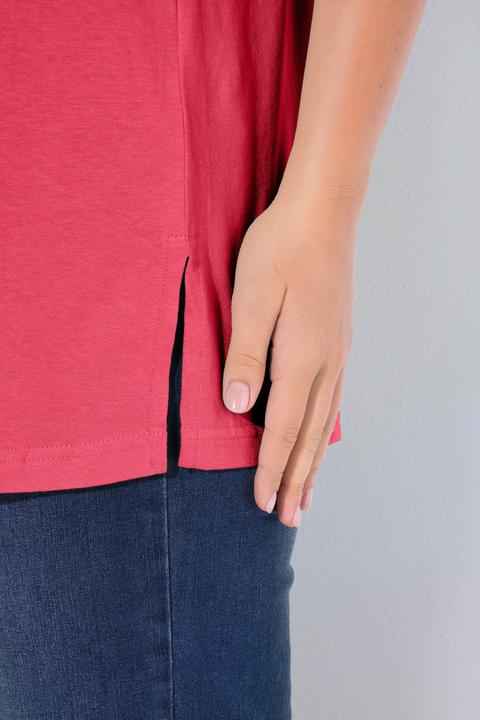 Actual product image Ulla Popken Basic Short Sleeve Tee (42, 44)