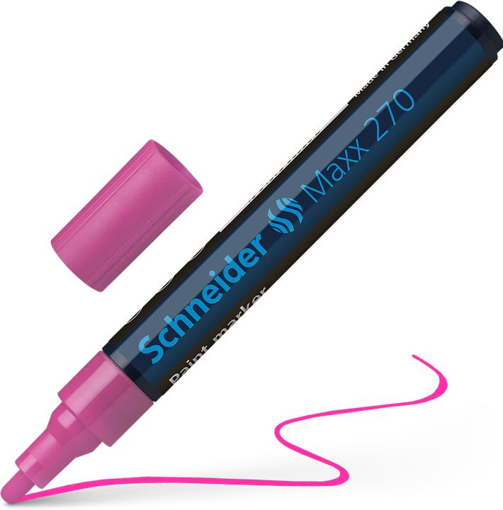 Actual product image Schneider Touch-up pen Maxx 270 pink (Rose, 3 mm, 1 x)