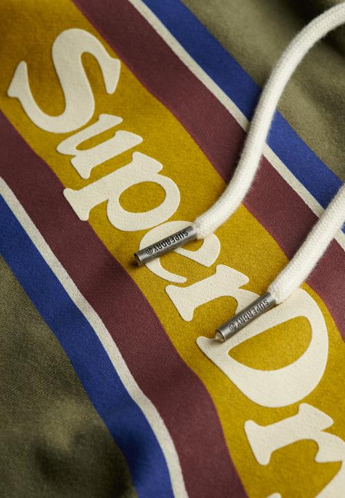 Actual product image Superdry Venue Logo Stripe Relaxed Hood (XL)