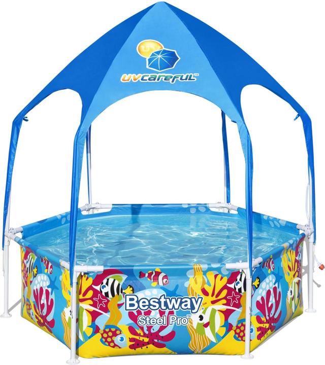 Bestway Pool mit Sonnenschutzdach