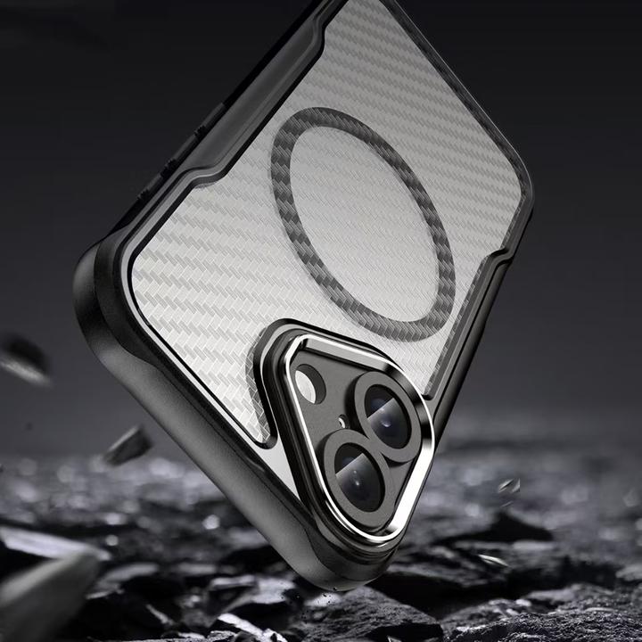 Produktbild OEM Defender Carbon Mag case for iPhone 16 Plus 6,7" black (Apple iPhone 16 Plus)