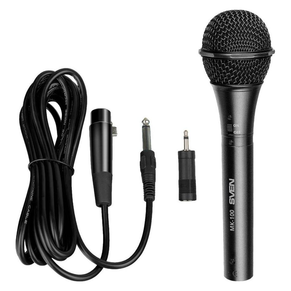 Sven Headphone With Microphone Mikrofons Dynamic MK-100, Microfono