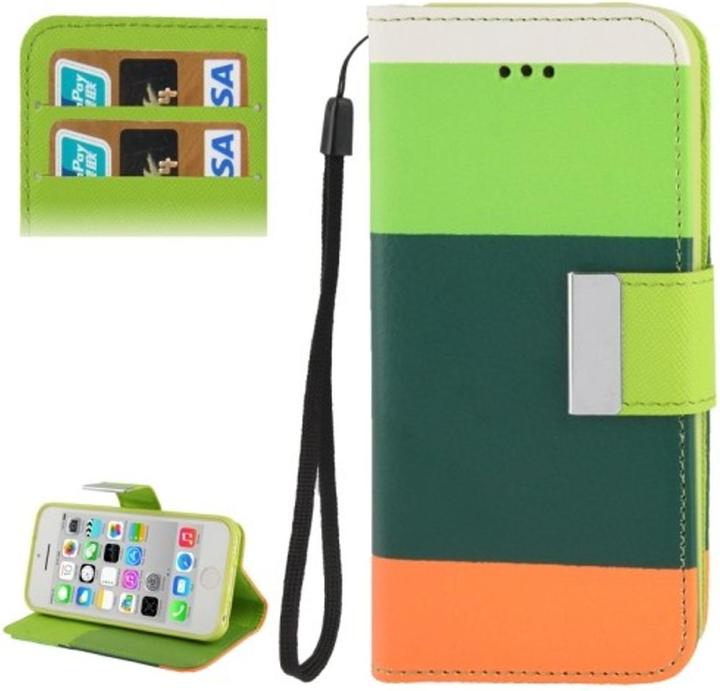 Produktbild König Design Schutzhülle Handy (Flip Quer) für Handy Apple iPhone 5C WGGO (Apple iPhone 5c)