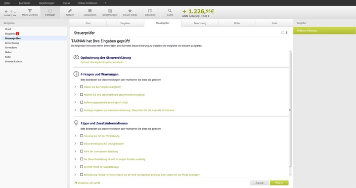 Produktbild Lexware TAXMAN 2023 für Vermieter 1 Benutzer Download Win, Deutsch (06860-2014) 1 license(s) (1 User, 12 Monate)