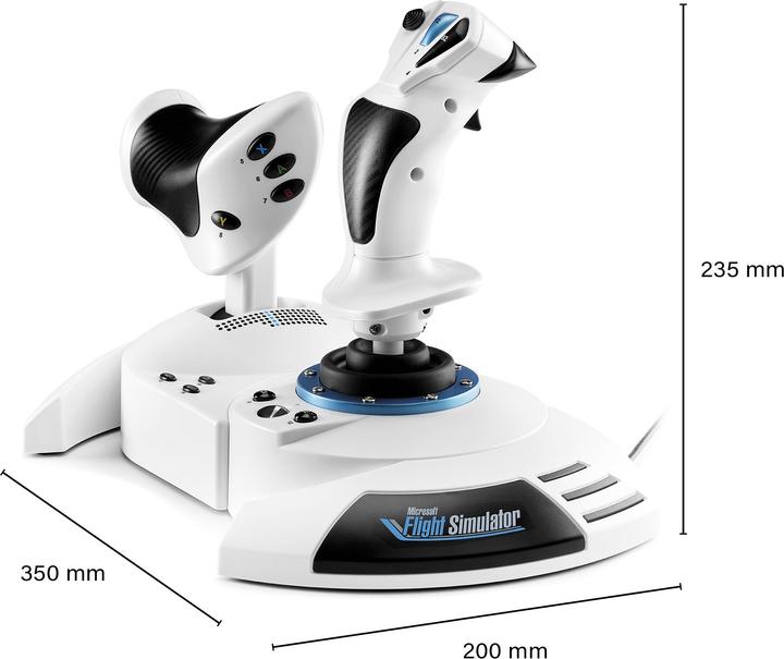 Immagine prodotto Thrustmaster T. Volo Hotas One MSFS Edizione Speciale (Xbox Serie S, Windows, Xbox One S, Xbox One X, Xbox Series X)