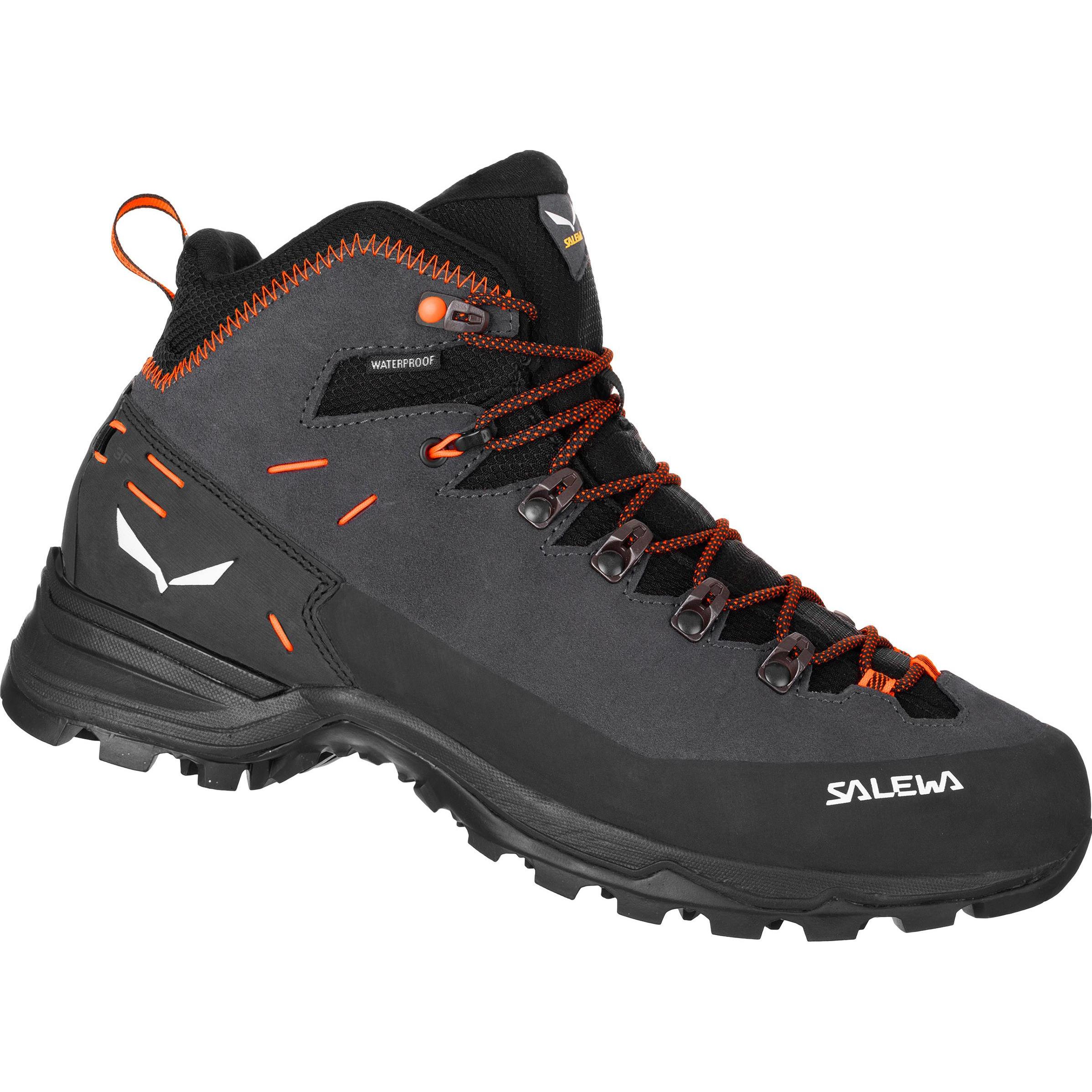 Salewa, Herren, Wanderschuhe, Alp Mate Winter Mid Wasserdichter Schuh (44), Schwarz