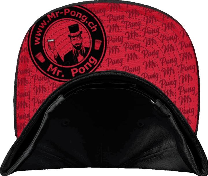 Produktbild MrPong Beer Pong Snapback Cap Red (One Size)