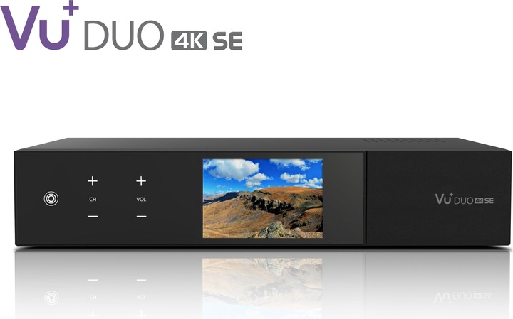 Actual product image Vu+ Duo 4K SE (4 GB, 4x DVB-S2 (2x Twin), CI Shaft)