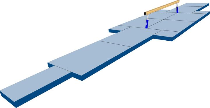 Produktbild Bänfer Fallschutz-Mattensatz Exklusiv-Microswing