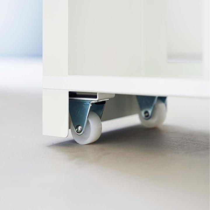 Produktbild Yamazaki Auszieh-Regal mit Holzablage TOWER (14 x 56 x 55 cm)