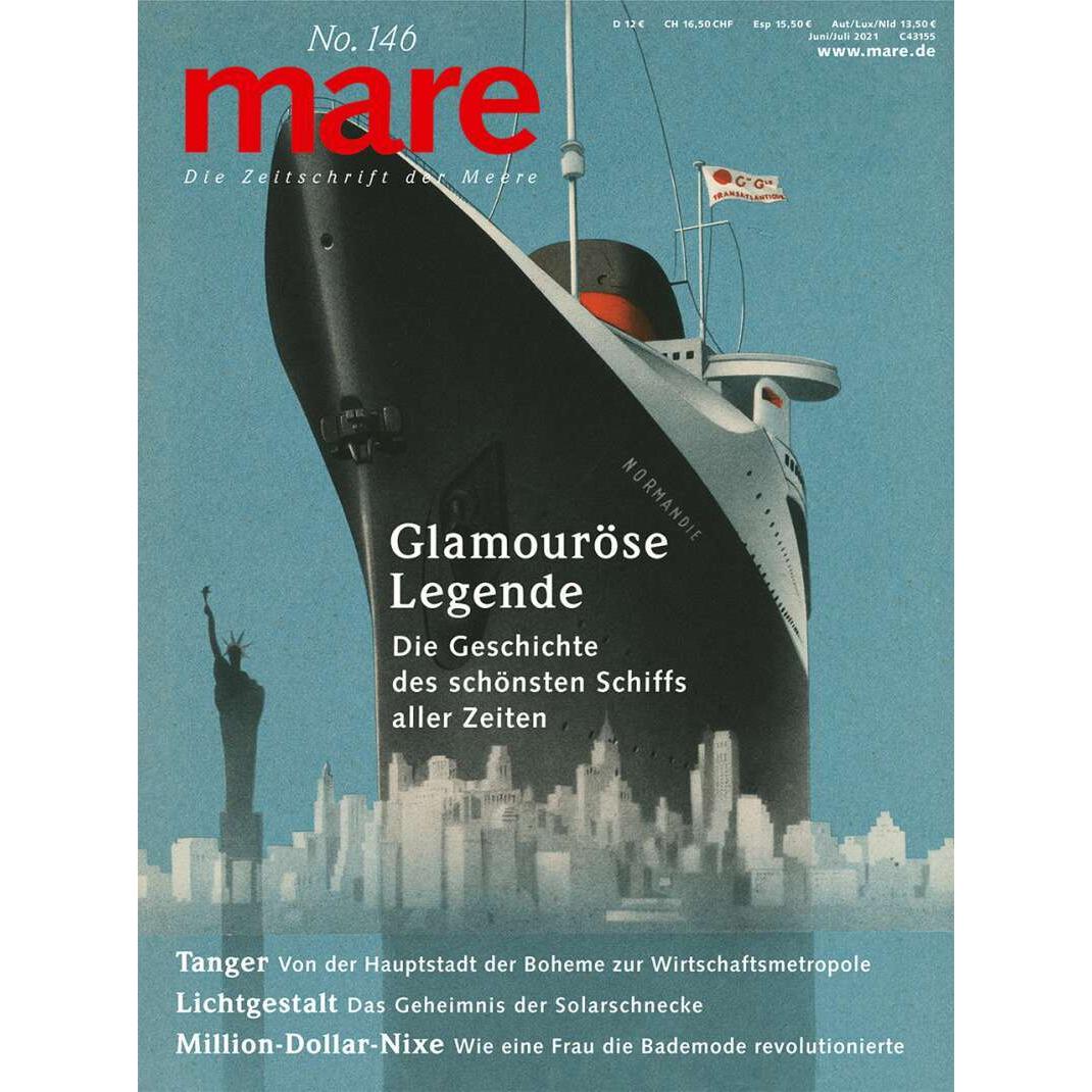 Die Zeitschrift der Meere / No. 146 / Glamouröse Legende des Schiffs „Normandie“, Zeitschriften Abo