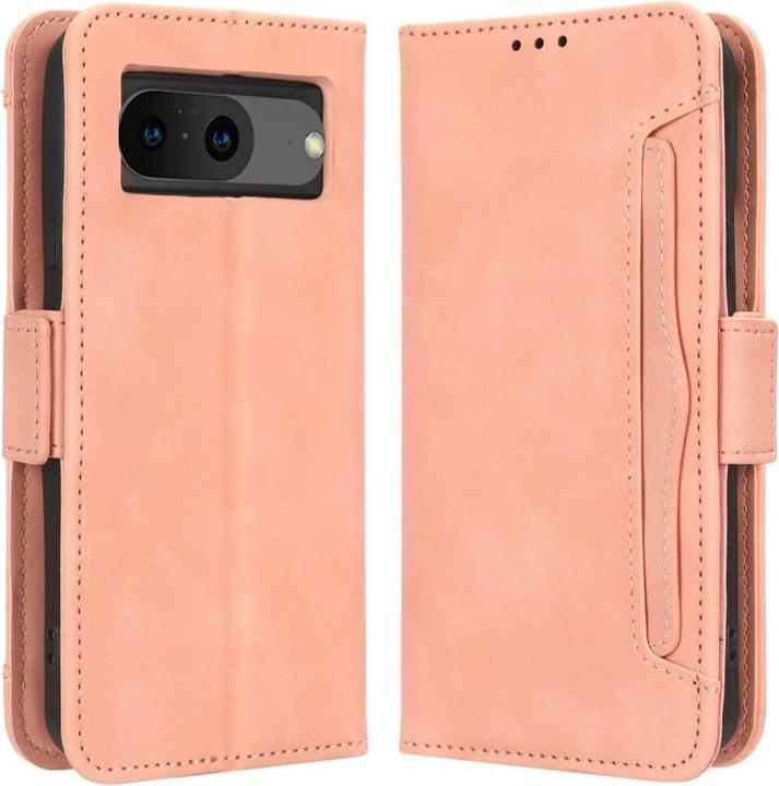 Cover Google Pixel 8 Custodia Pixel 8 Portafoglio Floreale - Con Slot