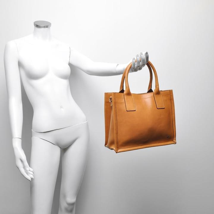 Actual product image Berba Dames Leren Handtas Icons 885-114 Cognac