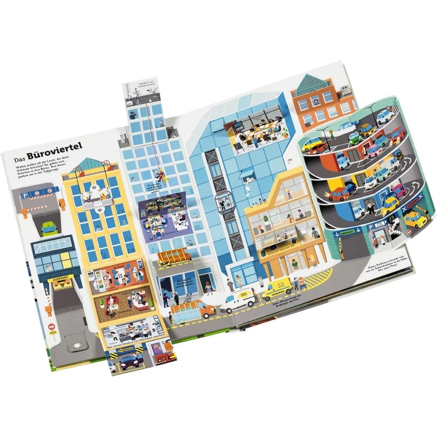 Thumbnail - Mein grosses Buch der Stadt, Kinderbücher von Anne-Sophie Baumann