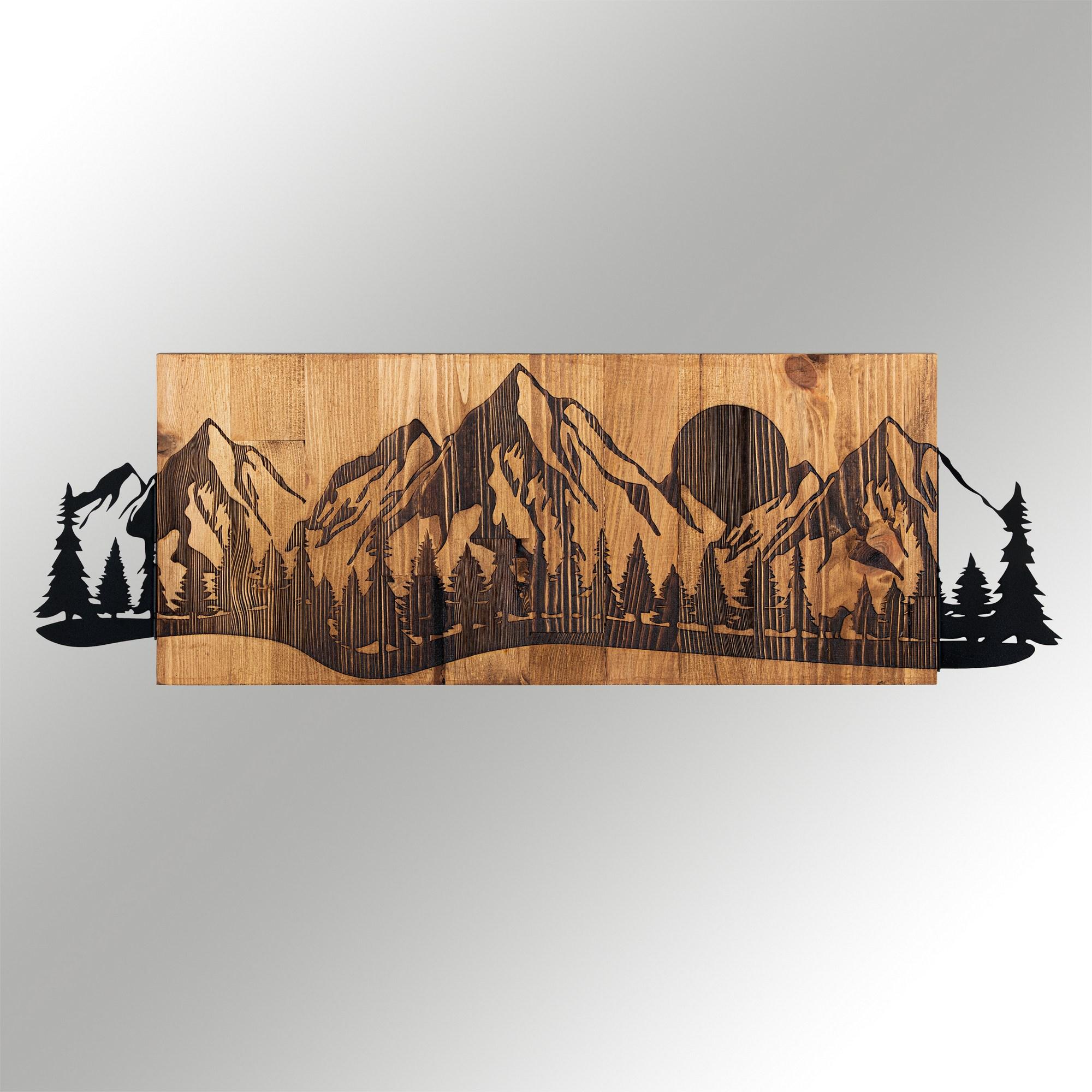 Thumbnail - Wallxpert, Wanddeko, Sundown Wooden Wall Accessory