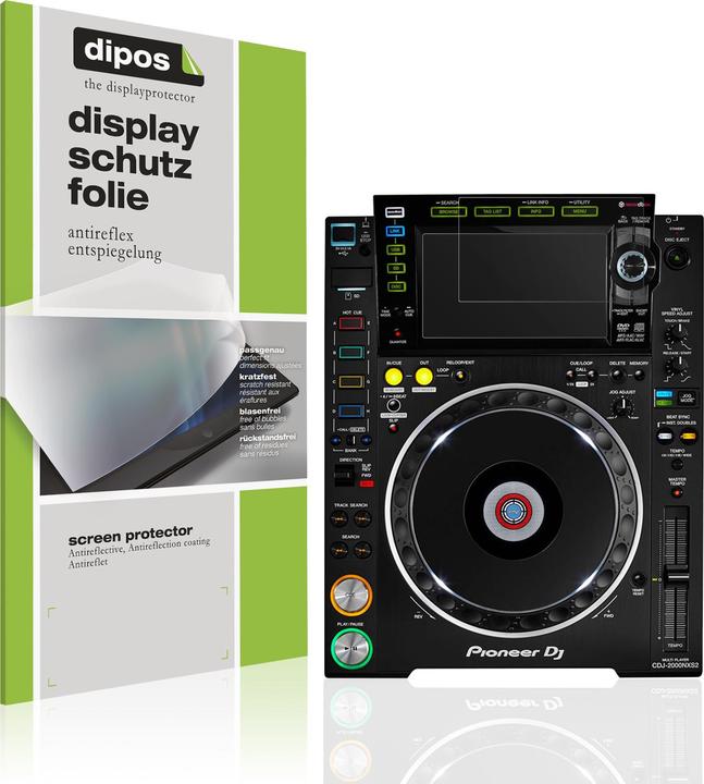 Produktbild Dipos Schutzfolie Matt für Pioneer CDJ-2000NXS2 Display