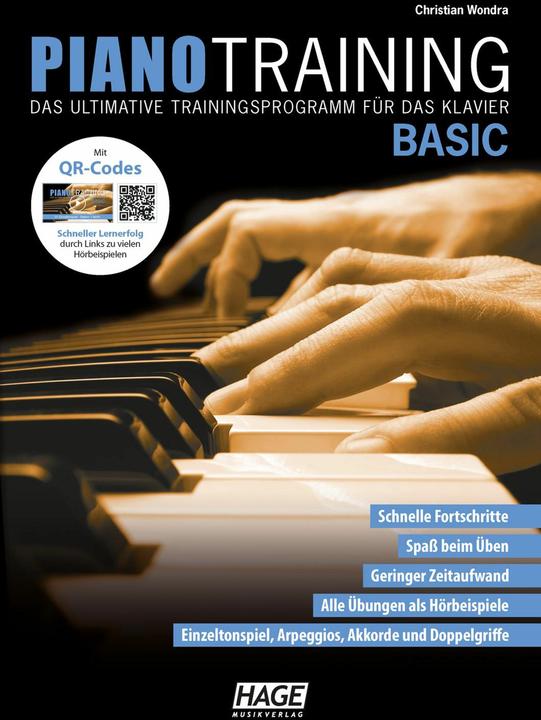 Produktbild Piano Training Basic (mit CD) (Deutsch, Christian Wondra, 2012)