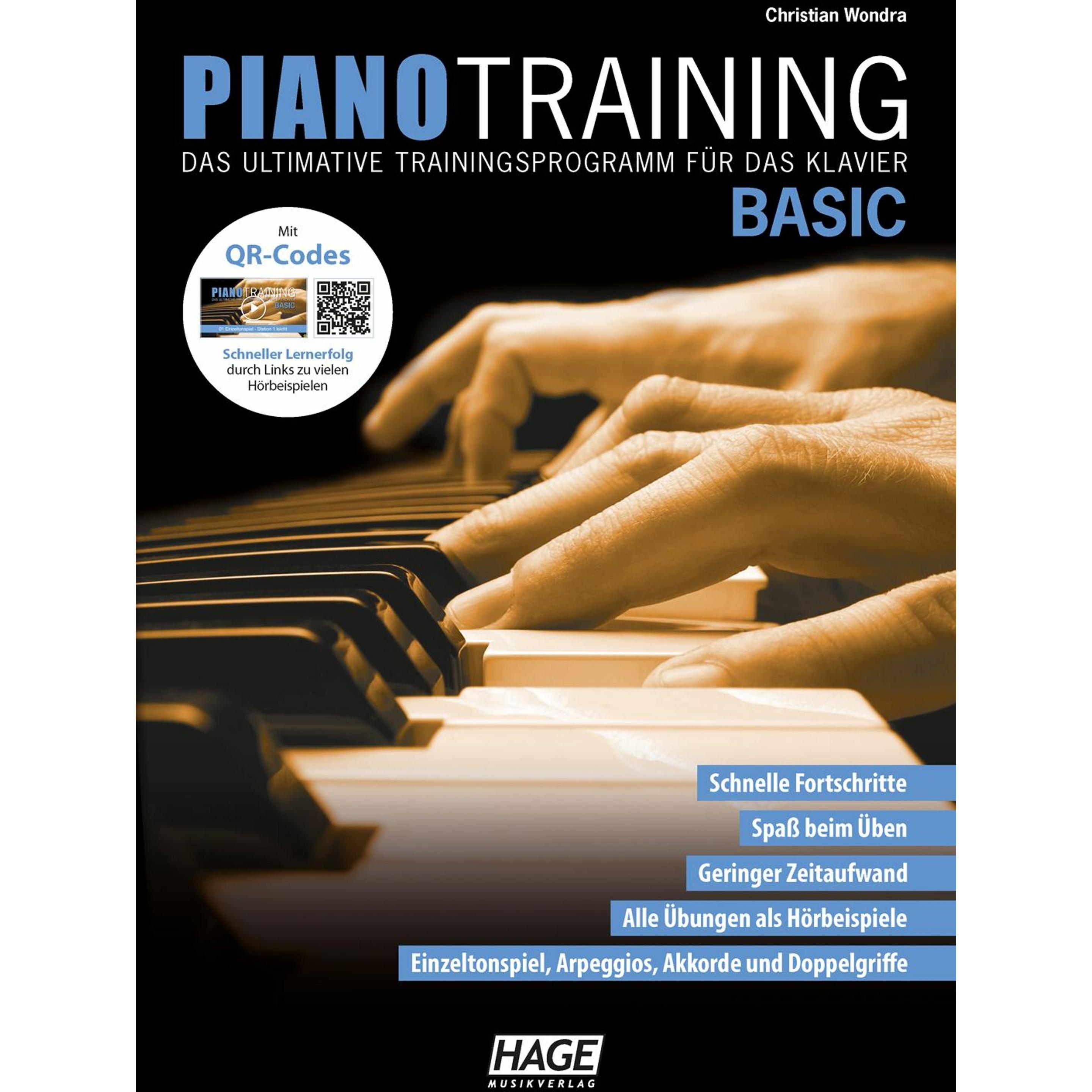 Piano Training Basic (mit CD), Sachbücher von Christian Wondra