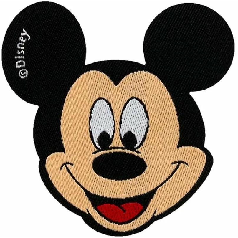 Thumbnail - Mono Quick Mickey Mouse Kopf, Applikationen, Mehrfarbig
