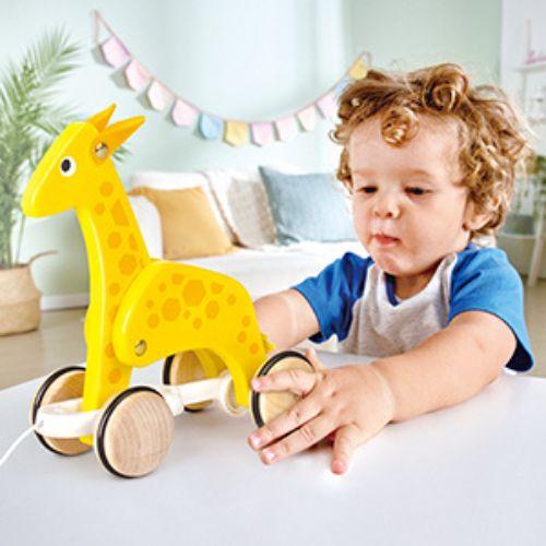 Actual product image Hape Pull-along giraffe