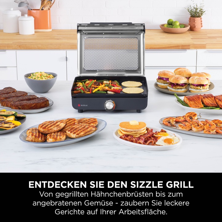 Actual product image Ninja GR101EU Sizzle grill plate (EU plug)